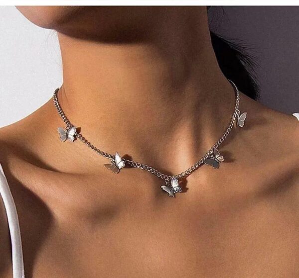 Butterfly Necklace For Girl In Pakistan - Image 2