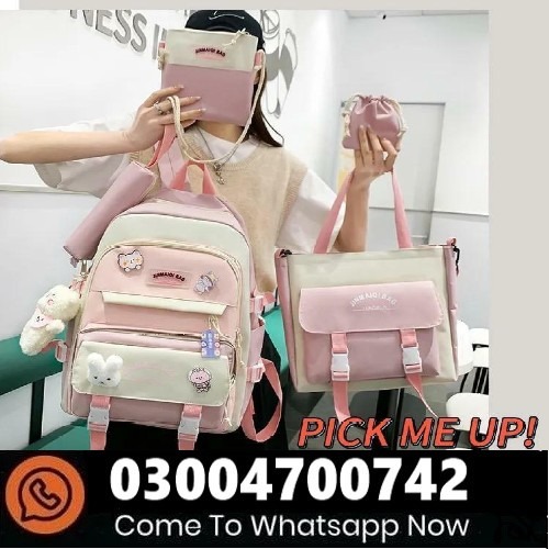 Girl’s Fashion Backpack Pair Of 5 In Pakistan