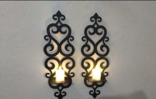 Wall Sconces Shelves For Room Pack of 2 In Pakistan - Image 2