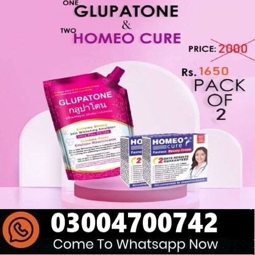 Homeo Cure Beauty Cream And Glupatone