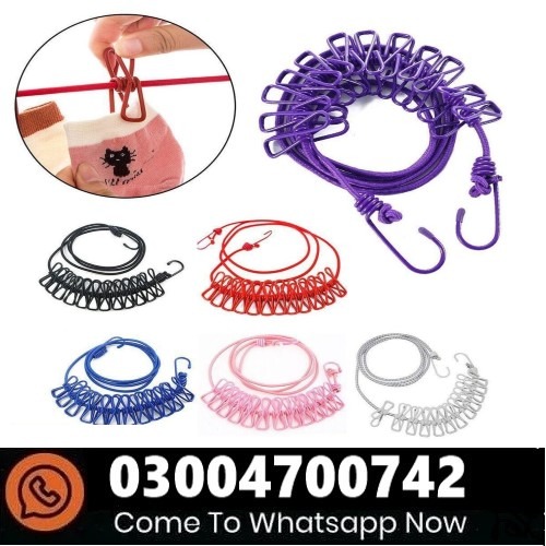 Elastic Cloth Hanging Clips In Pakistan