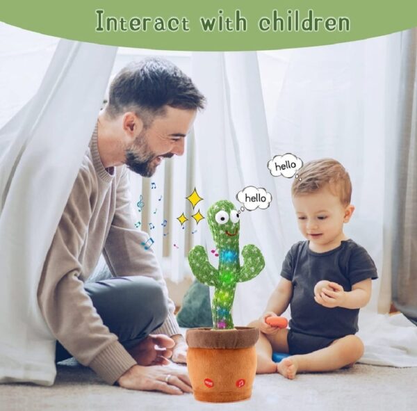 Rechargeable Cute Dancing Cactus Toy for Kids